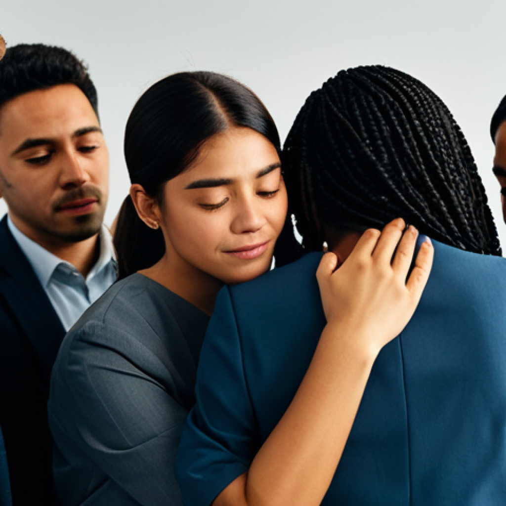 건강코칭 직무에 필요한 소프트 스킬 - **Empathetic Connection:** "A diverse group of people participating in a workshop, fully clothed in ...