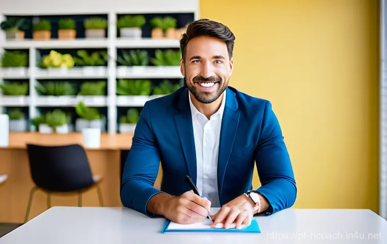 건강코칭과 전자 건강 기록 관리 - **Prompt 1: Empowering Health Coaching Session**
"A bright, naturally lit scene featuring a dive...