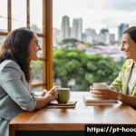 건강코칭 클라이언트 초기 상담 요령 - **Prompt:** A compassionate female health coach in her late 30s, dressed in a stylish yet comfortabl...